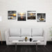 Bathroom Wall Art Canvas Prints Set Of Three