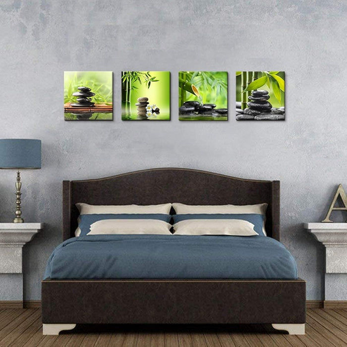 Bathroom Wall Art Canvas Prints Set Of Three