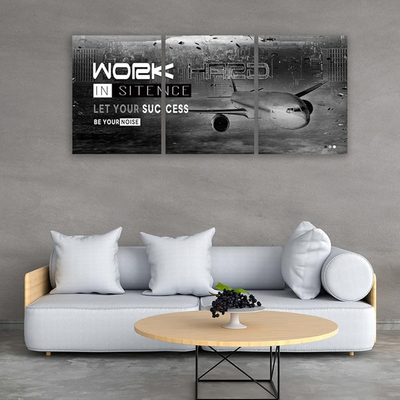 Inspirational Wall Art Canvas Set For Motivation And Success