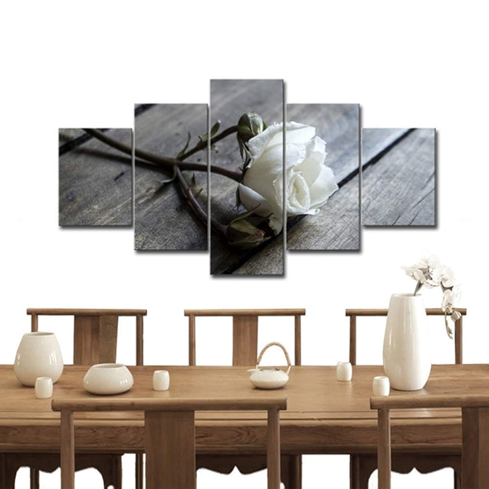 Floral Canvas Prints Wall Art Set For Home Decoration