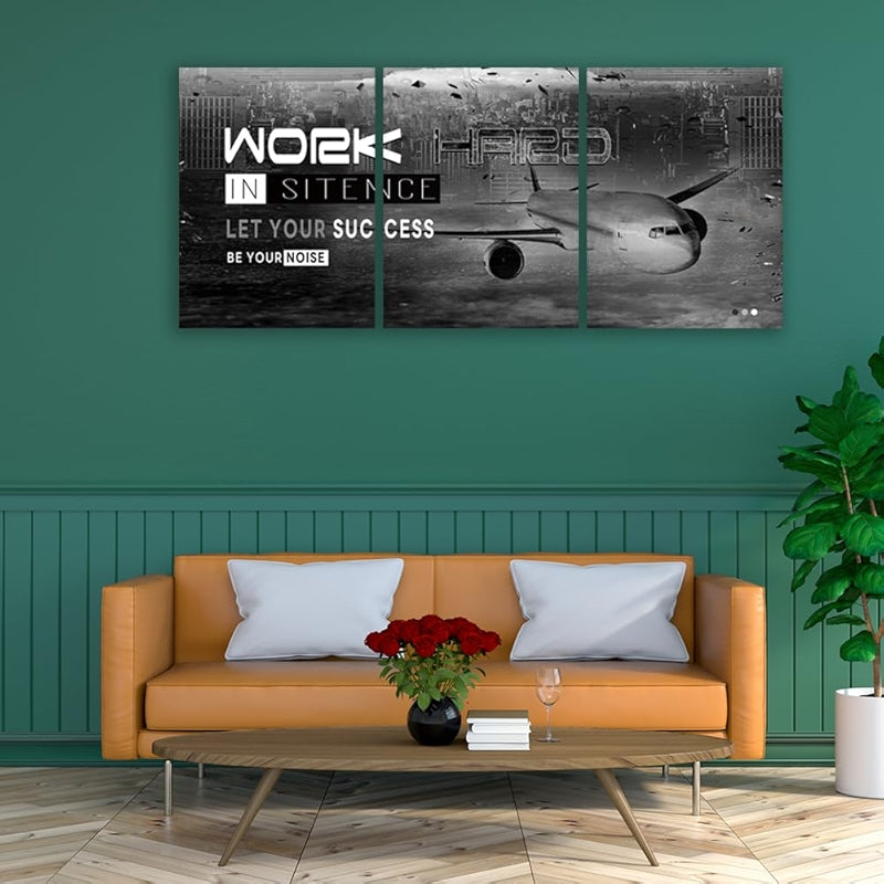 Inspirational Wall Art Canvas Set For Motivation And Success