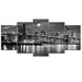 Brooklyn Bridge Full Moon Canvas Wall Art Set