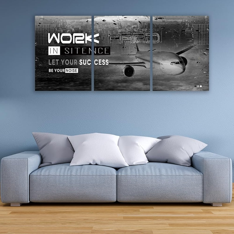 Inspirational Wall Art Canvas Set For Motivation And Success