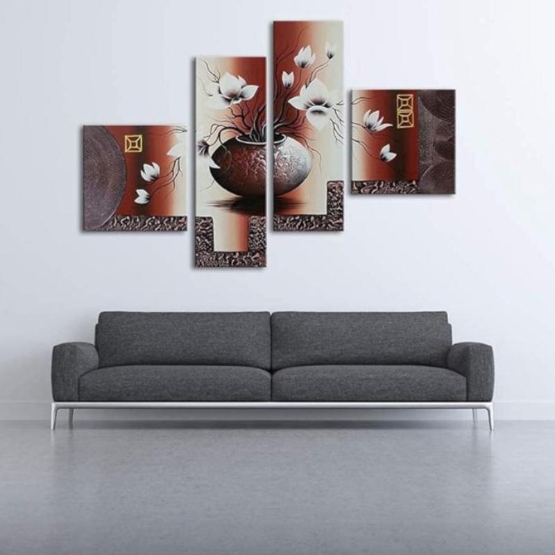 Decorative Floral Canvas Artwork Set