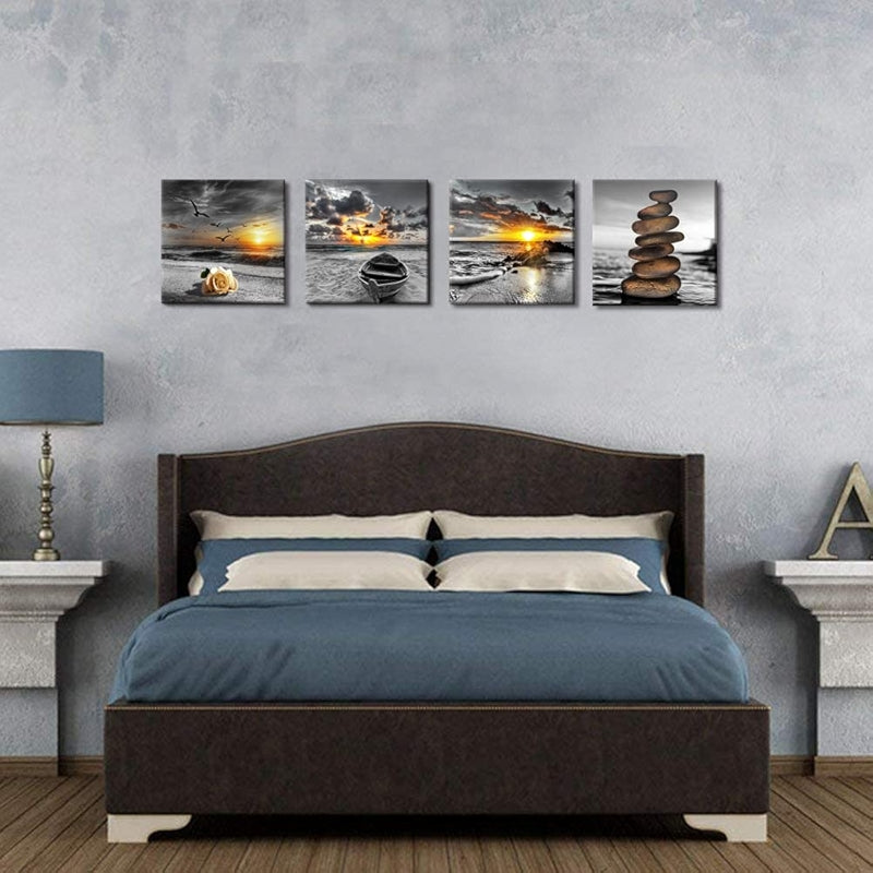 Bathroom Wall Art Canvas Prints Set Of Three