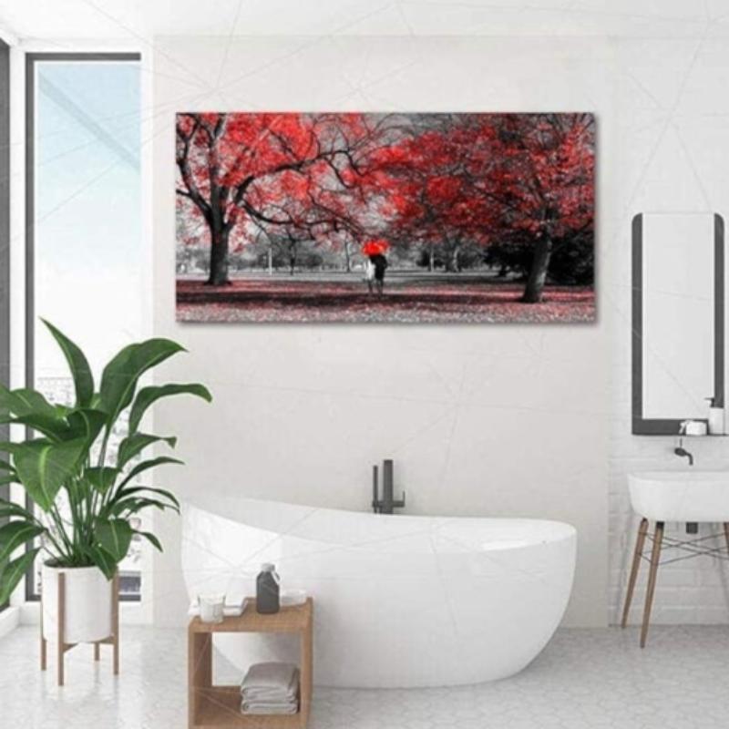 Bathroom Wall Art Canvas Prints Set Of Three