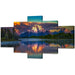 Mountain Grand Teton Canvas Paintings Nature Scenery Posters