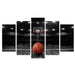 Basketball Court Wall Art Canvas Print Set For Home Decor