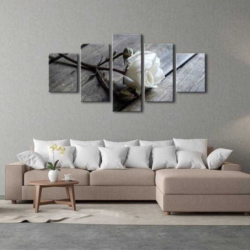 Floral Canvas Prints Wall Art Set For Home Decoration