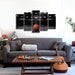 Basketball Court Wall Art Canvas Print Set For Home Decor