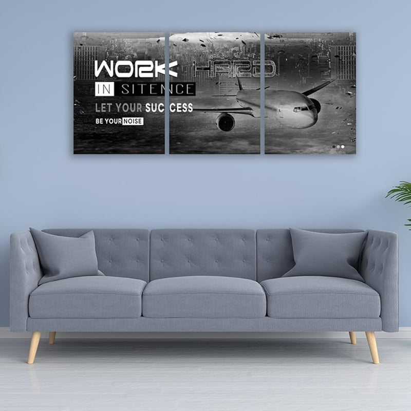 Inspirational Wall Art Canvas Set For Motivation And Success