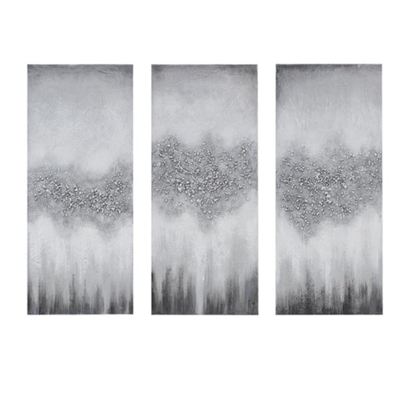 Abstract Canvas Wall Art Three Piece Set