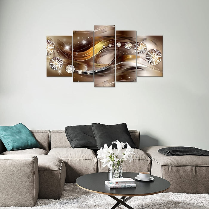 Modern Abstract Wall Art Canvas Print Set