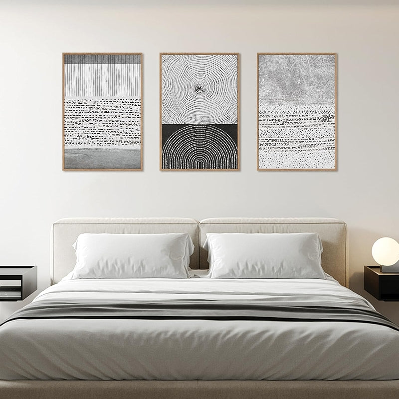 Abstract Mountain And Lake Wall Art Set