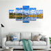 Canvas Wall Art Set Grand Teton National Park Landscape