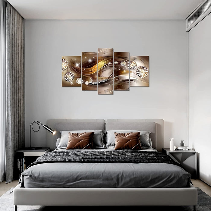 Modern Abstract Wall Art Canvas Print Set