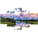 Mountain Grand Teton Canvas Paintings Nature Scenery Posters