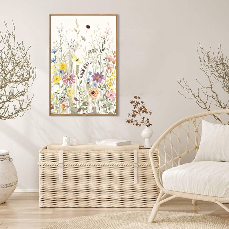 Neutral Botanical Plant Canvas Art Set Of Six