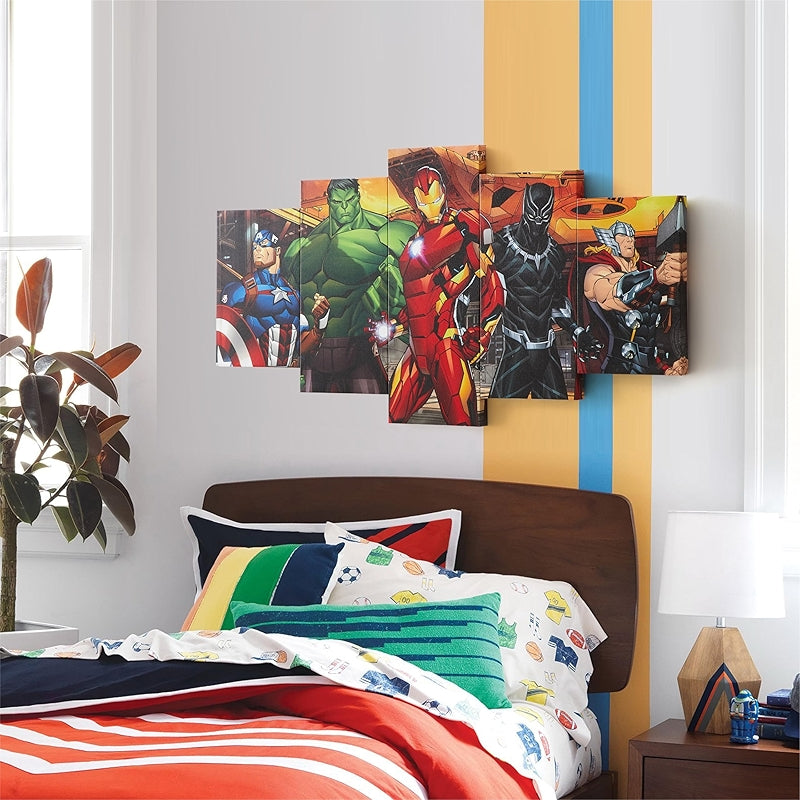 Avengers Canvas Wall Art Decor Set