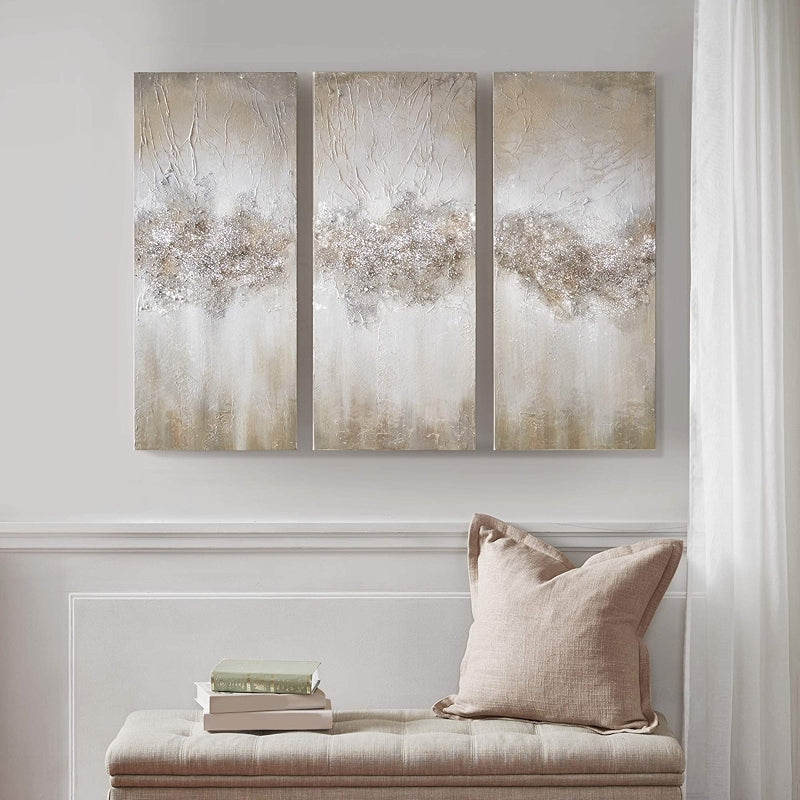 Abstract Canvas Wall Art Three Piece Set