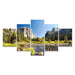 Canvas Wall Art Set Grand Teton National Park Landscape