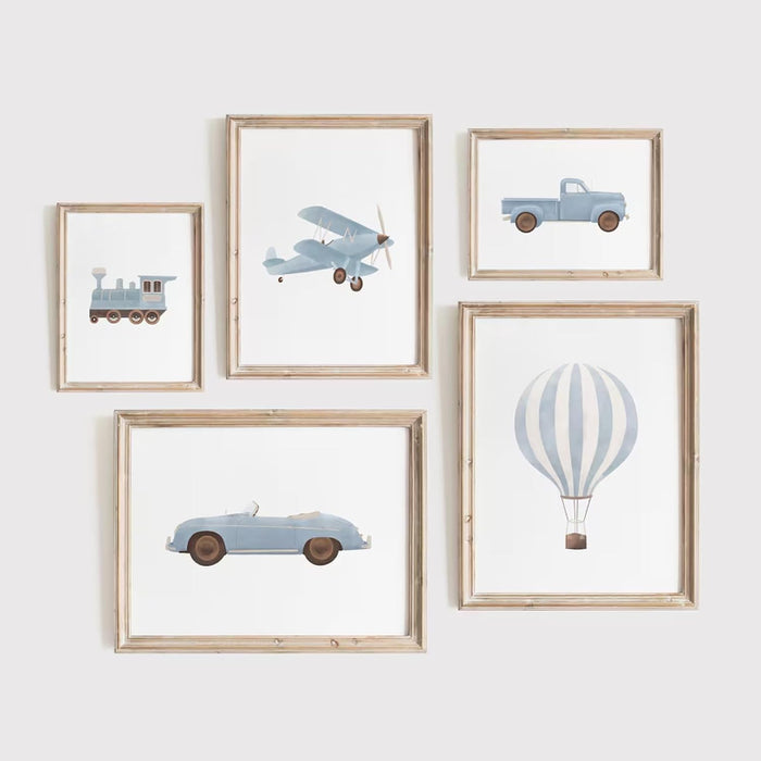 Car Wall Art Canvas Poster Set