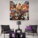 Mardi Gras - United States Abstract Paintings Frame