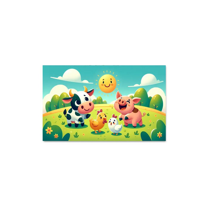 Friendly Farm Friends Premium Artwork Frames