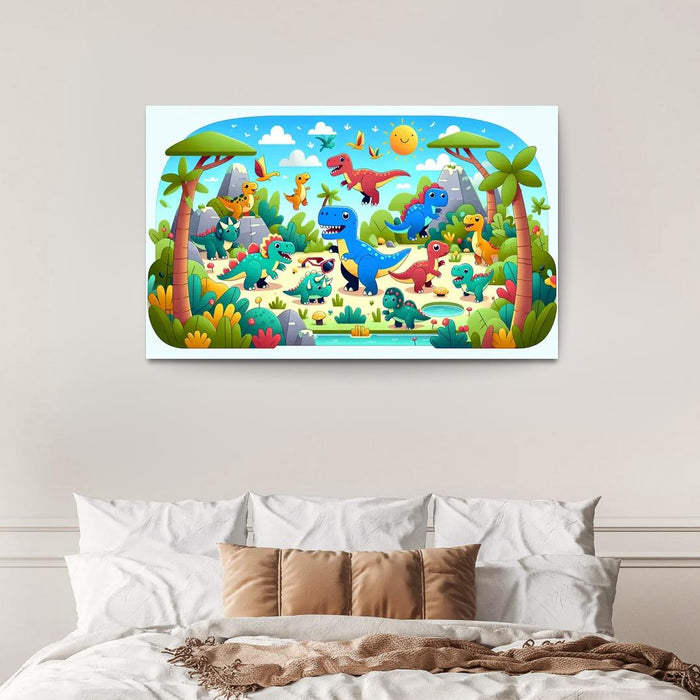 Dinosaur Discovery Day Premium Artwork Frames