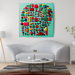 Fridge Magnet Wonderland Modern Paintings Frame