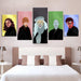 Harry Potter 5 Piece HD Multi Panel Canvas Wall Art Frame - Original Frame