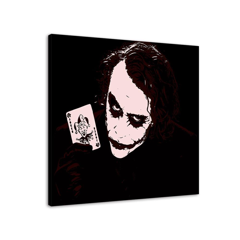 The Joker Black 1 Piece HD Multi Panel Canvas Wall Art Frame - Original Frame