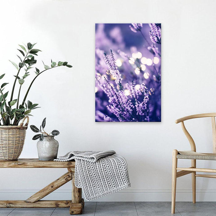 Lavender Portrait 1 Piece HD Multi Panel Canvas Wall Art Frame - Original Frame