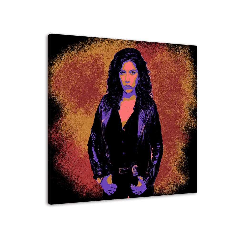 Rosa Diaz 1 Piece HD Multi Panel Canvas Wall Art Frame - Original Frame