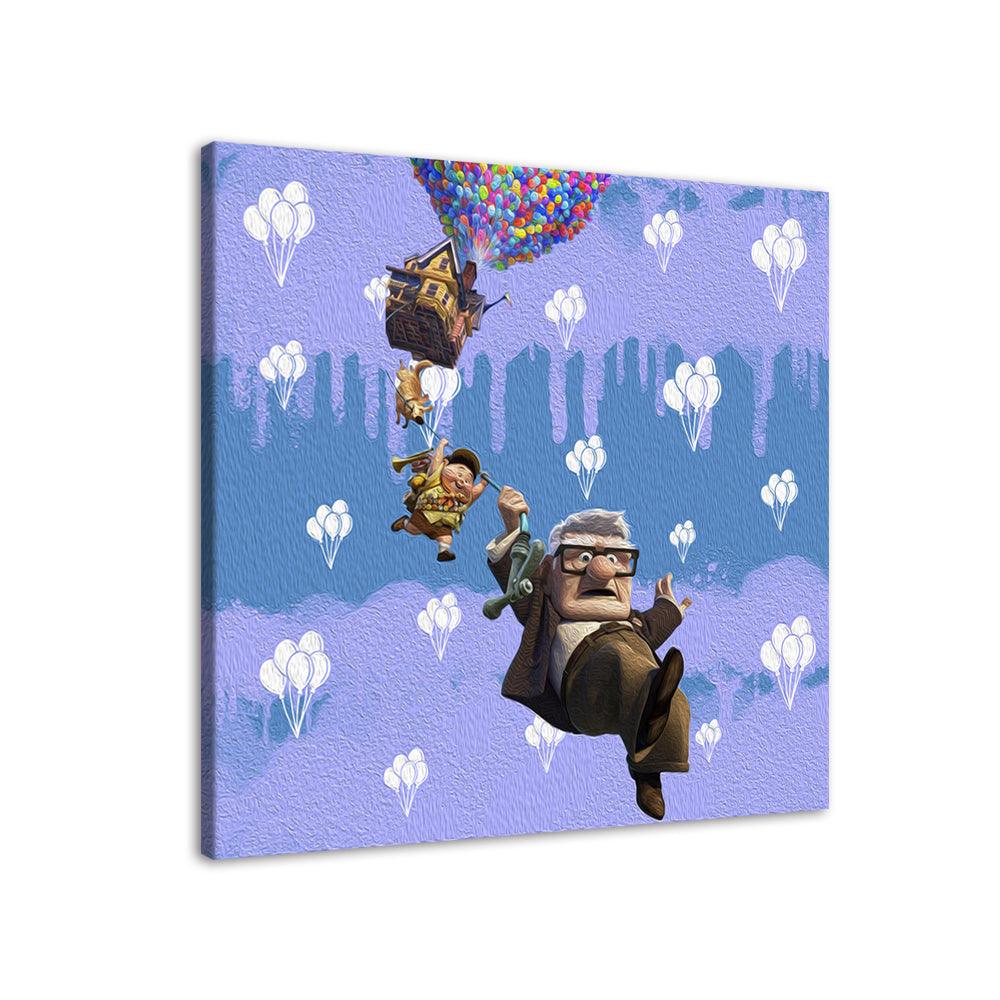 Up Movie 1 Piece HD Multi Panel Canvas Wall Art Frame - Original Frame