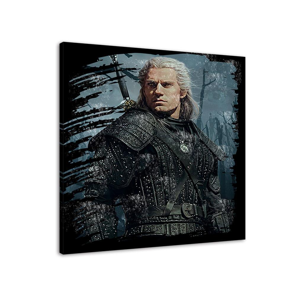 Snow Warrior 1 Piece HD Multi Panel Canvas Wall Art Frame - Original Frame