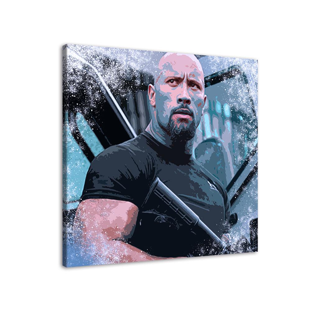 Dominic Toretto 1 Piece HD Multi Panel Canvas Wall Art Frame - Original Frame