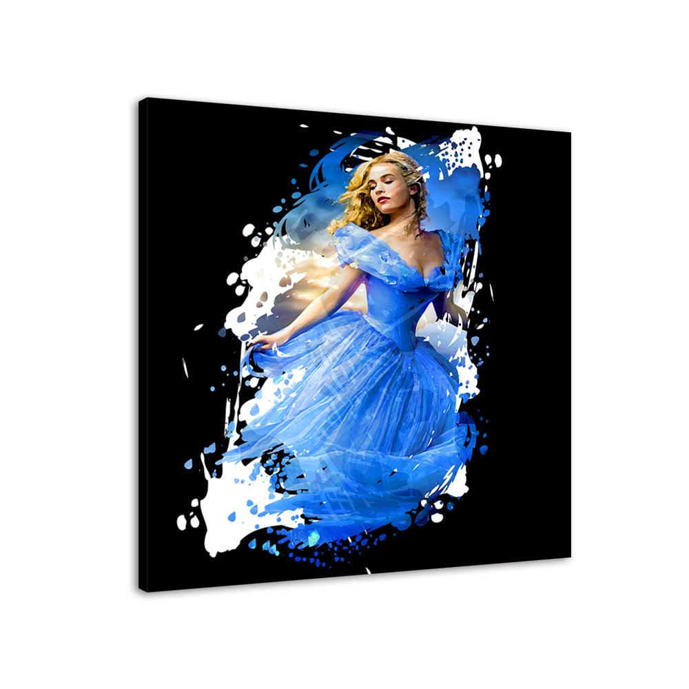 The Cinderella Dress 1 Piece HD Multi Panel Canvas Wall Art Frame - Original Frame
