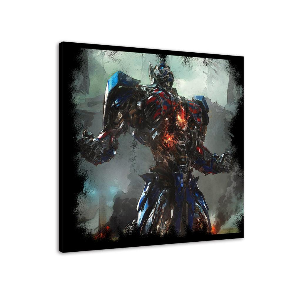 Optimus Prime Transformers 1 Piece HD Multi Panel Canvas Wall Art Frame - Original Frame