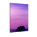 The Rock Sunset 1 Piece HD Multi Panel Canvas Wall Art Frame - Original Frame