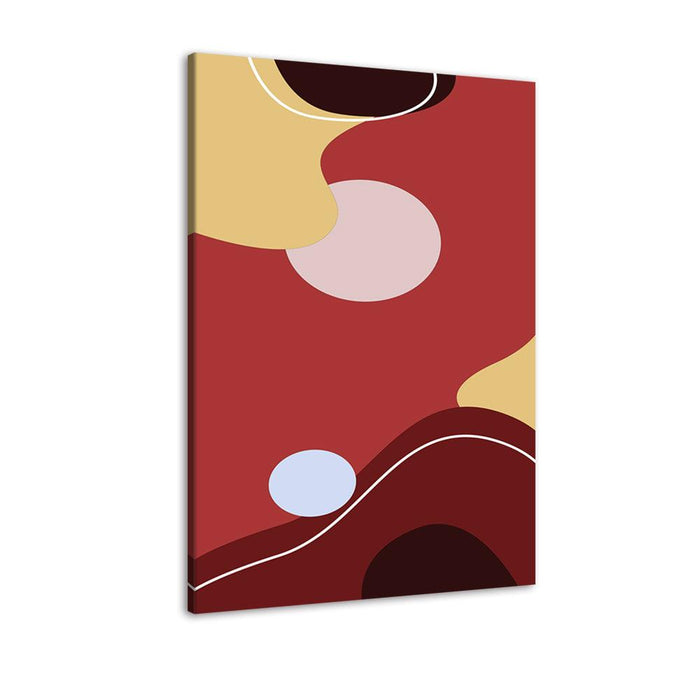 The Abstract Planets 1 Piece HD Multi Panel Canvas Wall Art Frame - Original Frame