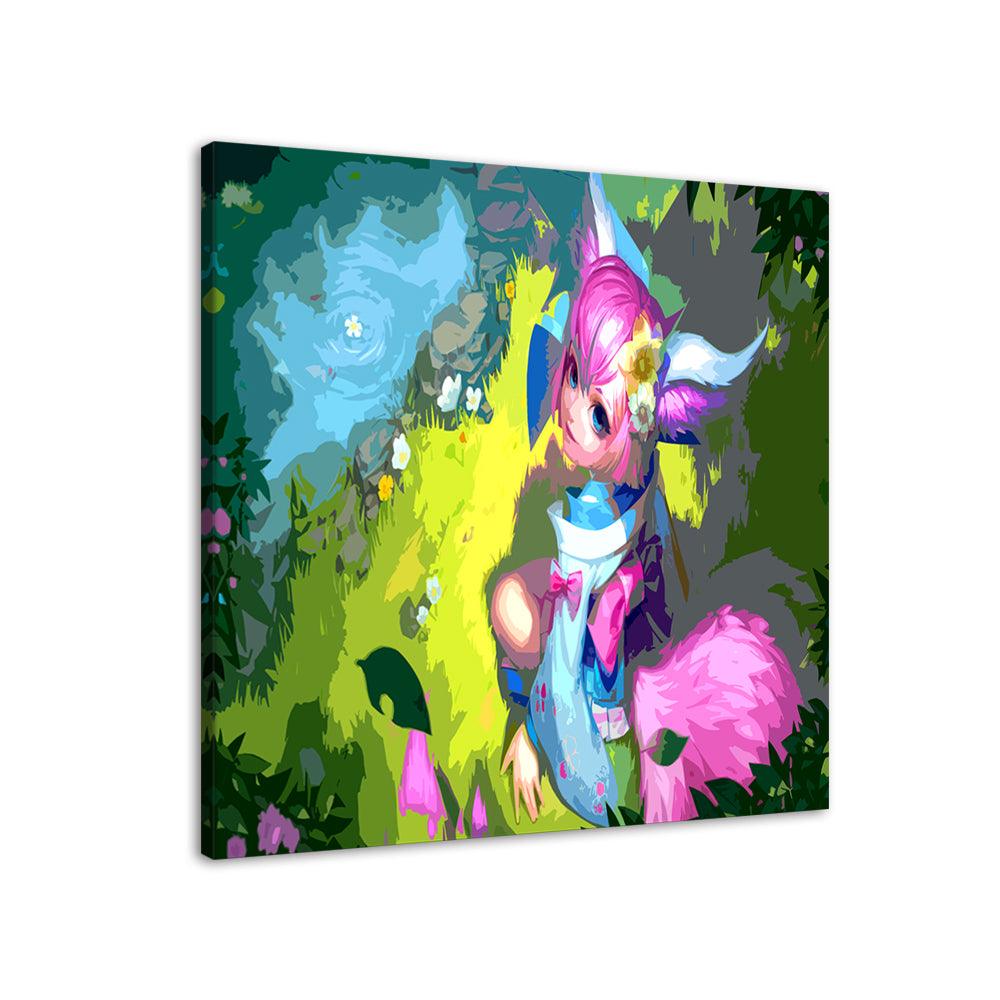 The Fairy Tales Character 1 Piece HD Multi Panel Canvas Wall Art Frame - Original Frame