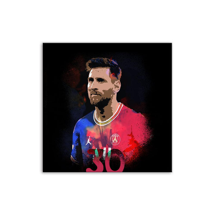 Lionel Messi 1 Piece HD Multi Panel Canvas Wall Art Frame - Original Frame