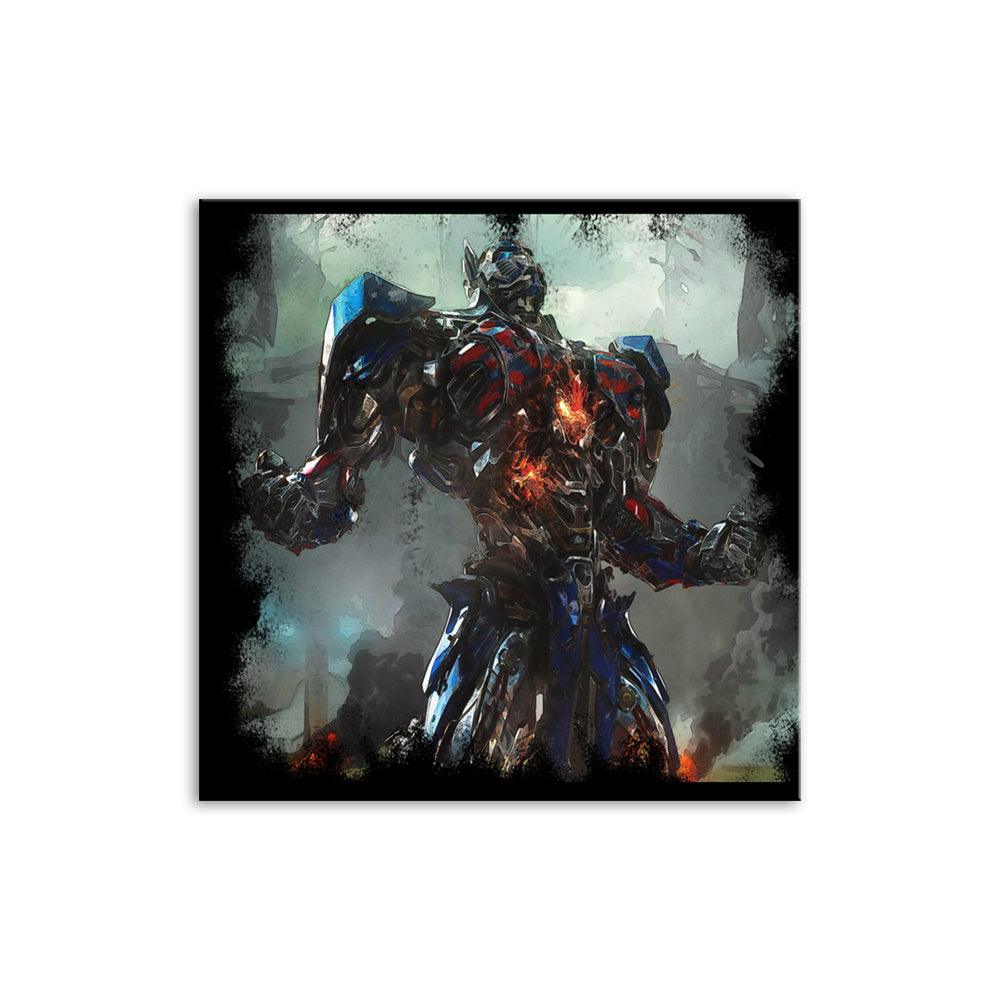 Optimus Prime Transformers 1 Piece HD Multi Panel Canvas Wall Art Frame - Original Frame