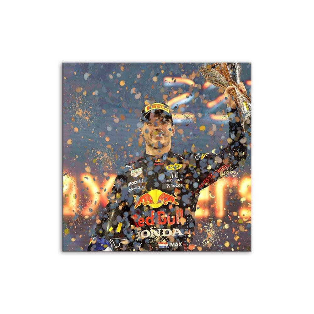 Formula One Celebration 1 Piece HD Multi Panel Canvas Wall Art Frame - Original Frame