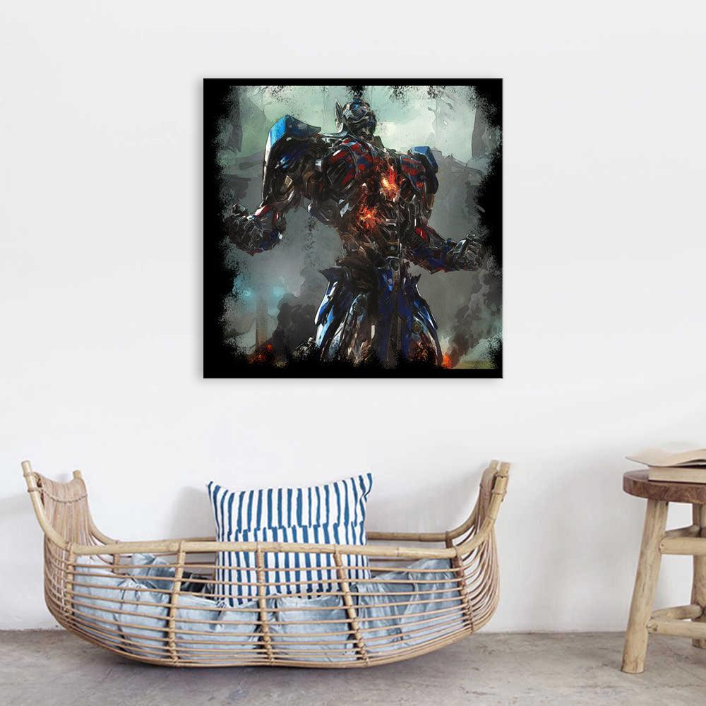 Optimus Prime Transformers 1 Piece HD Multi Panel Canvas Wall Art Frame - Original Frame