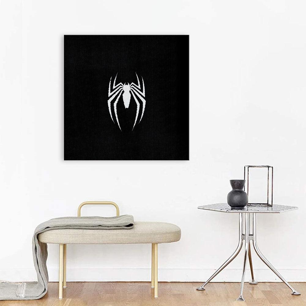 Spiderman Logo 1 Piece HD Multi Panel Canvas Wall Art Frame - Original Frame