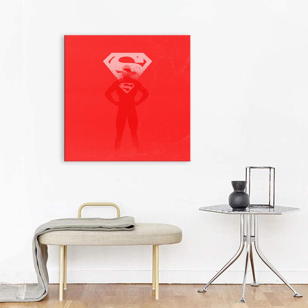 Superman 1 Piece HD Multi Panel Canvas Wall Art Frame - Original Frame