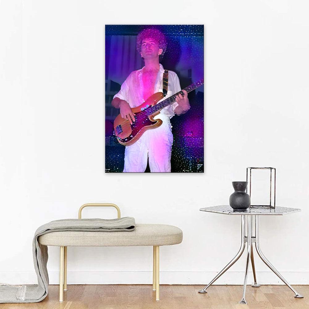 Guitar Concert Queen 1 Piece HD Multi Panel Canvas Wall Art - Original Frame