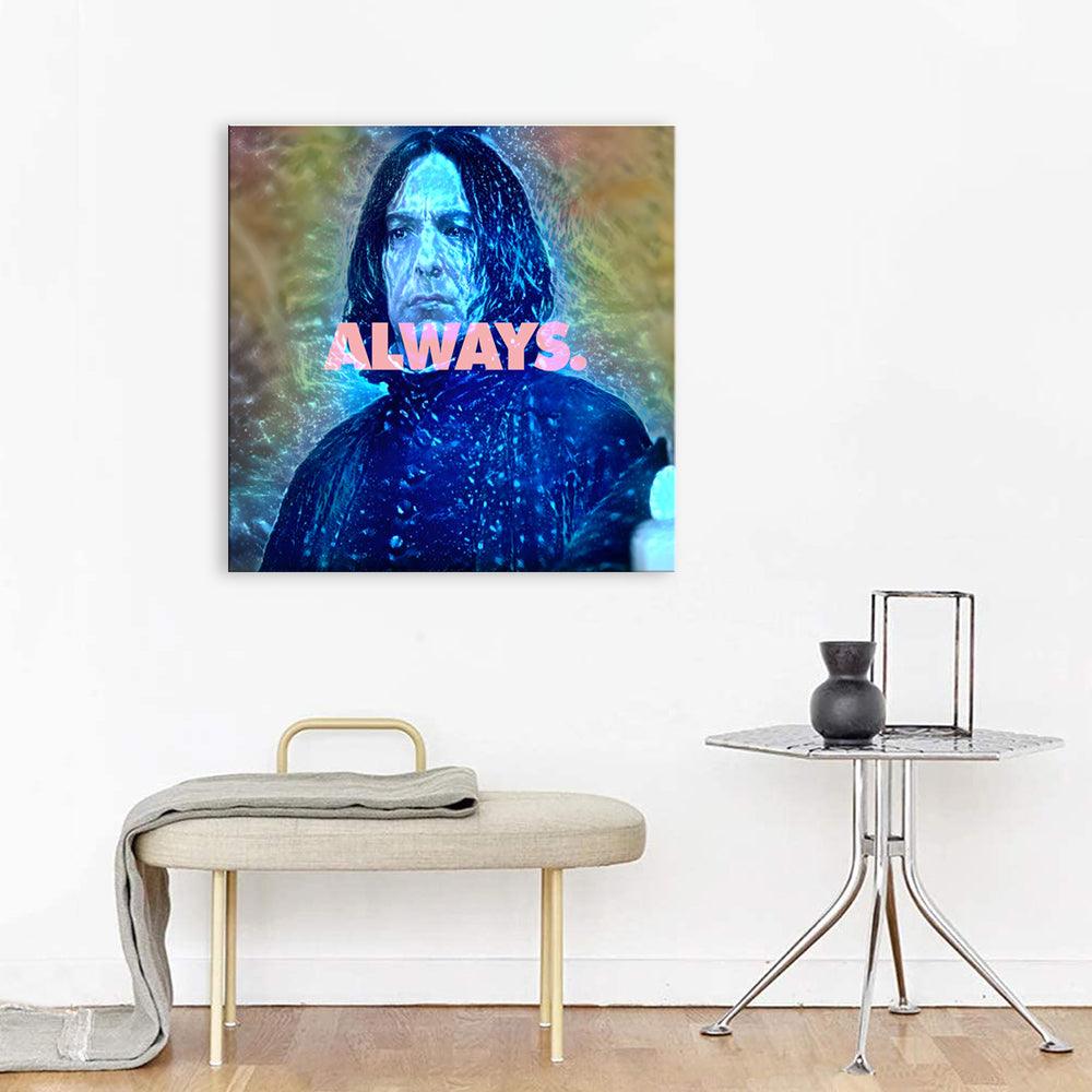 Always Inspirational Quote 1 Piece HD Multi Panel Canvas Wall Art Frame - Original Frame